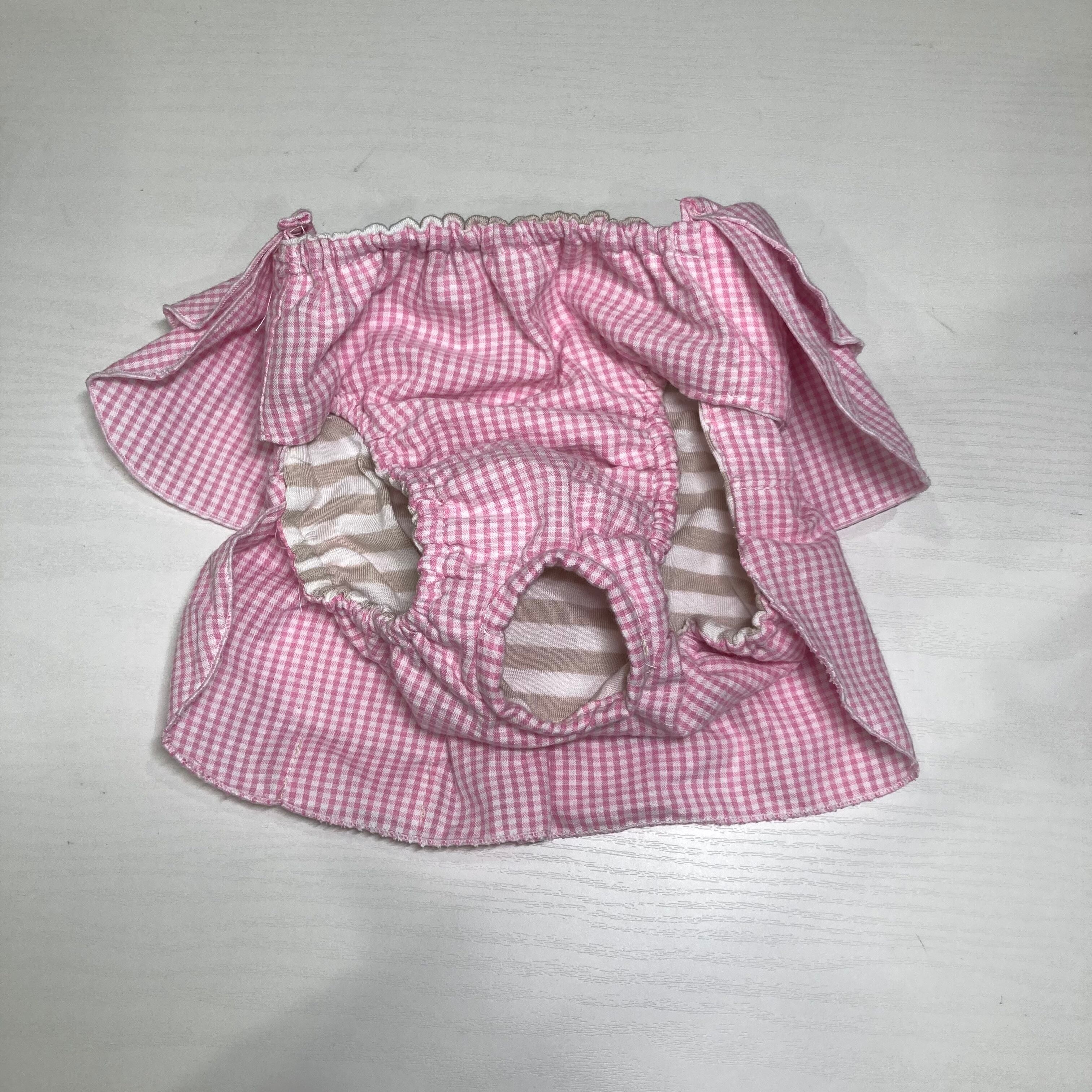 カメリアリップル生地夏用ワンピース♡