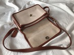 AMERICA 1990’s OLD COACH “2 tone Leather” shoulder bag