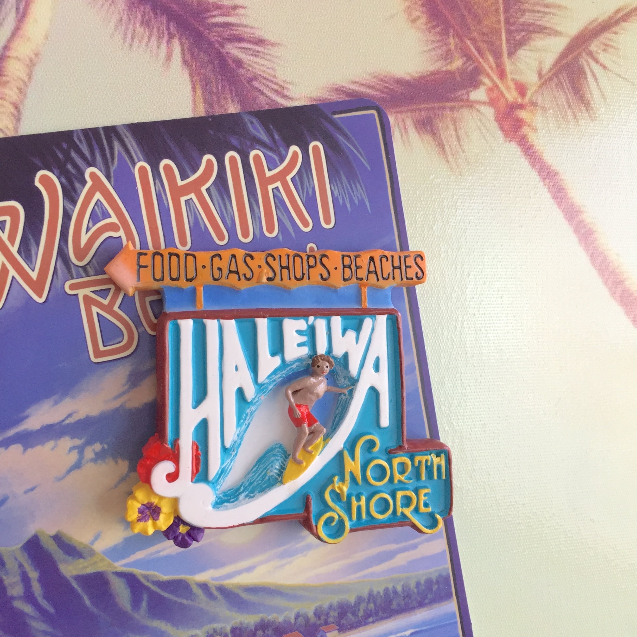 Haleiwa signs magnets ハレイワサイン マグネット ハレイワの看板