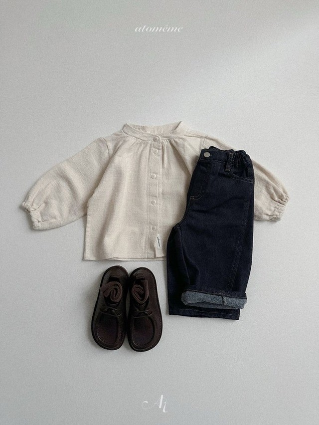atomeme25wn_No-Fade Curved Denim