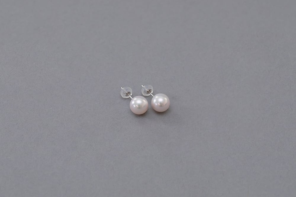 花珠セット ナチュラルホワイト あこや真珠8.0mm 鑑別書付き 花珠セット ナチュラルホワイト あこや真珠8.0mm 鑑別書付き