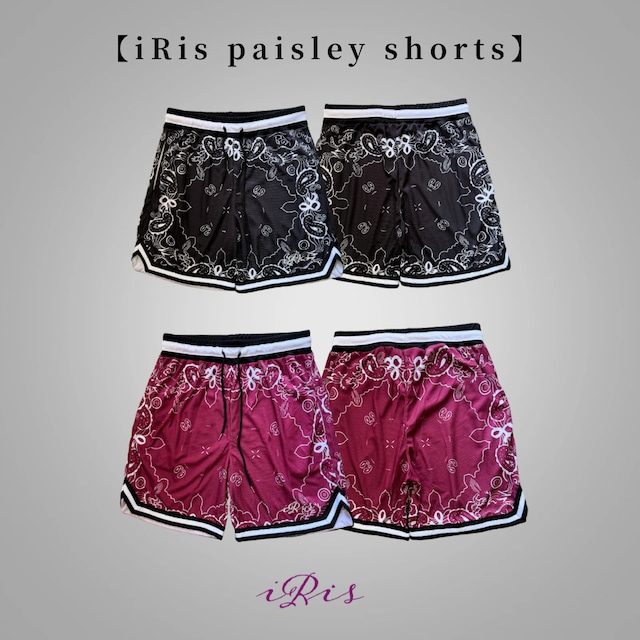 【iRis Paisley shorts】