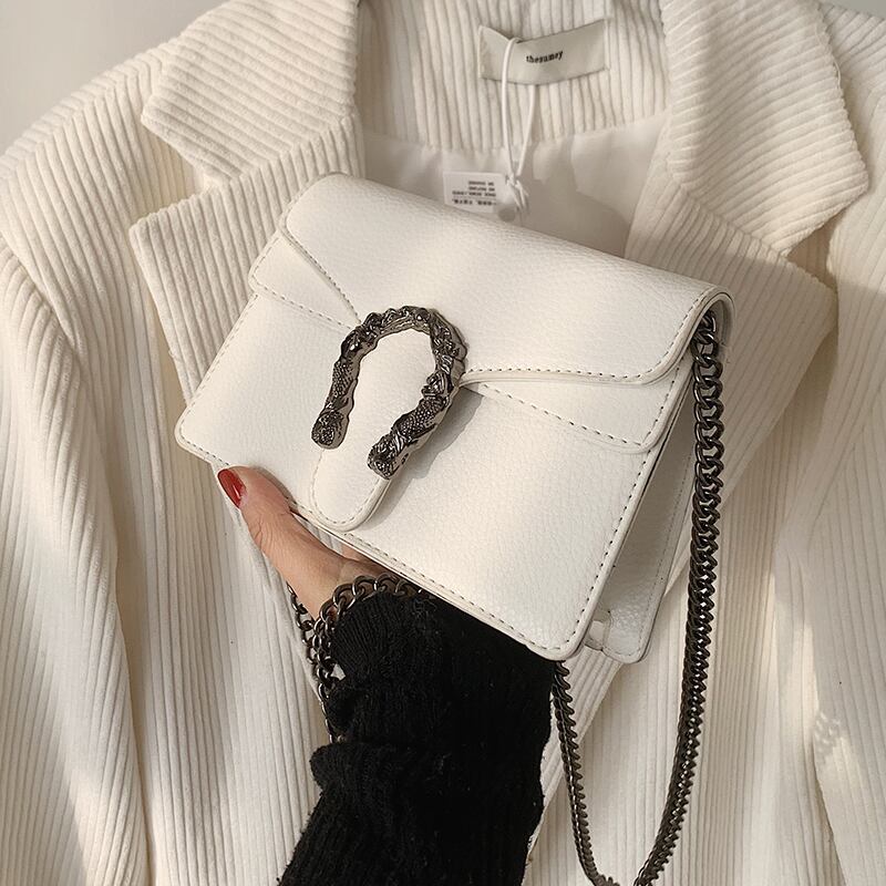 ウィンターチェーン 冬物 メッセンジャーバッグ 手作りハンドバック73228632868