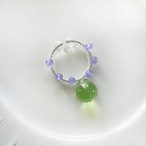 candy cuff【SV】シャインマスカット×カルセドニー：6