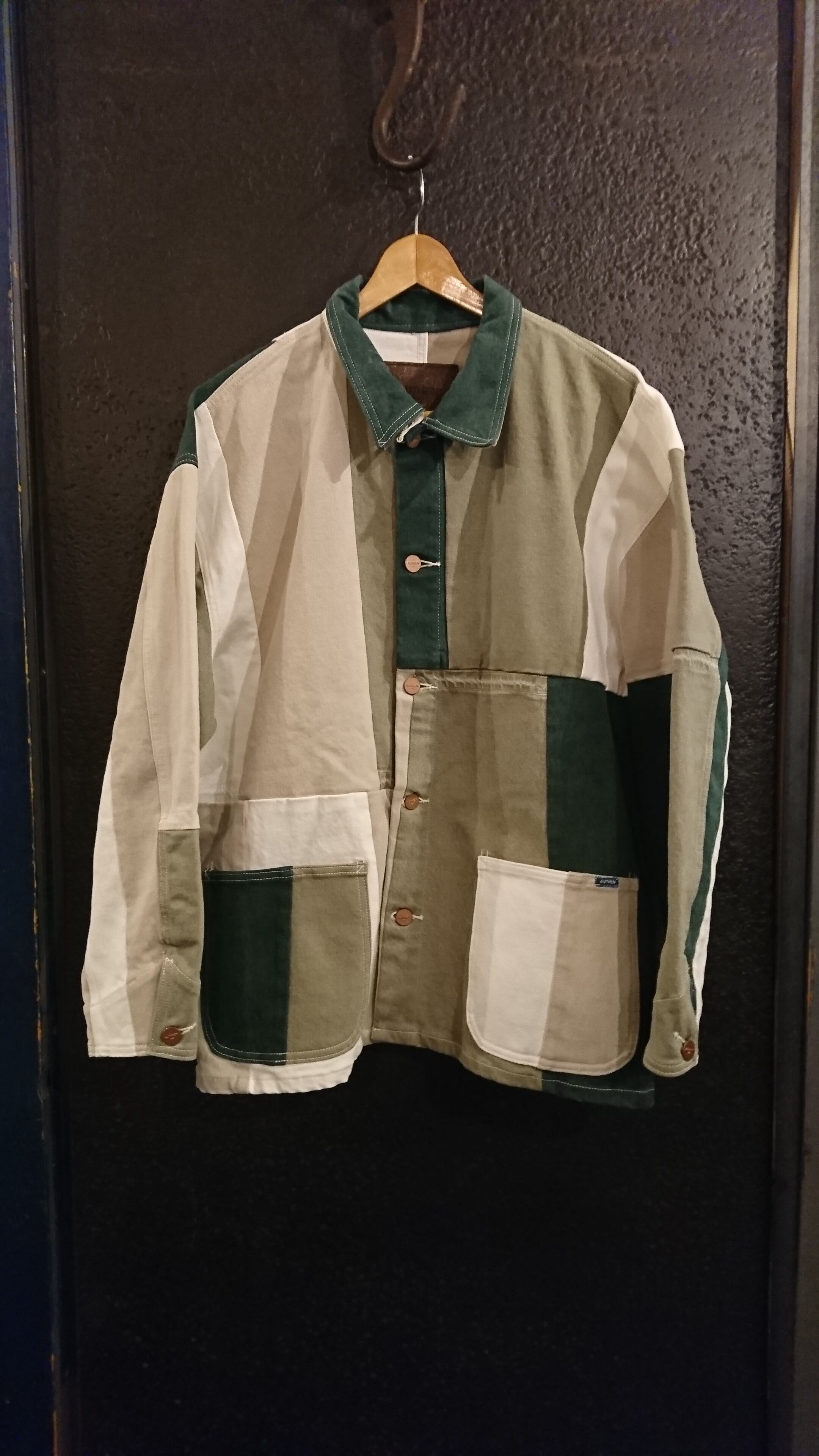 AUTHEN "UPCYCLED PATCHWORK COAT"