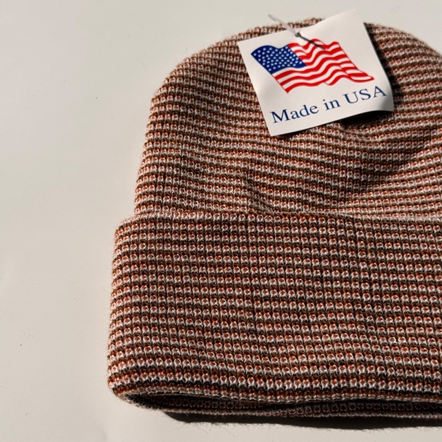 USA製 Multi Color Acrylic Beanie made in USA