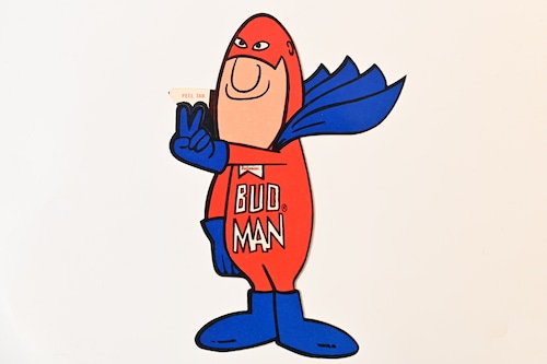 70's Bud Man Budweiser Sticker Decal #15
