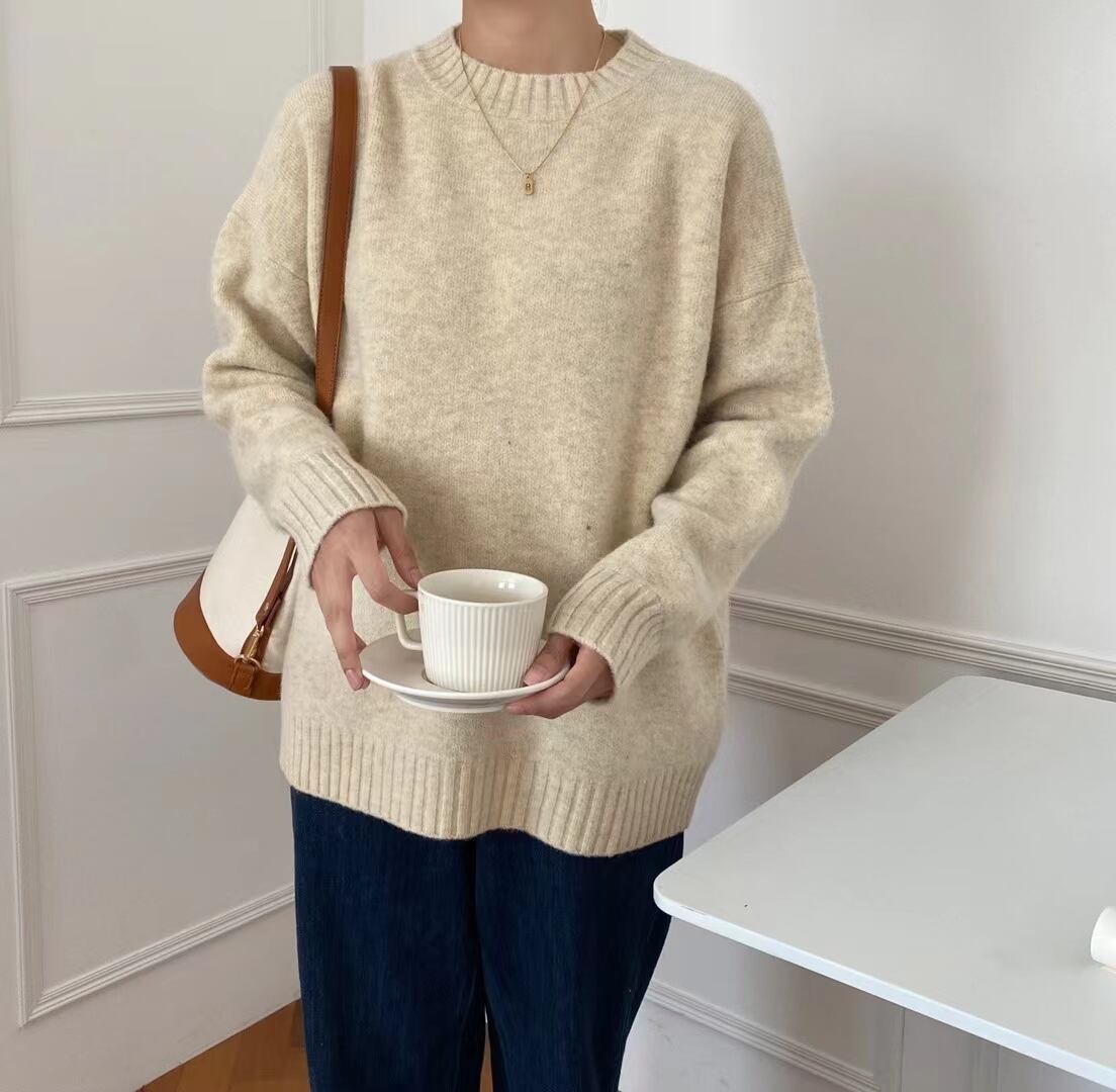 クルーネックニット  AJ2205-123