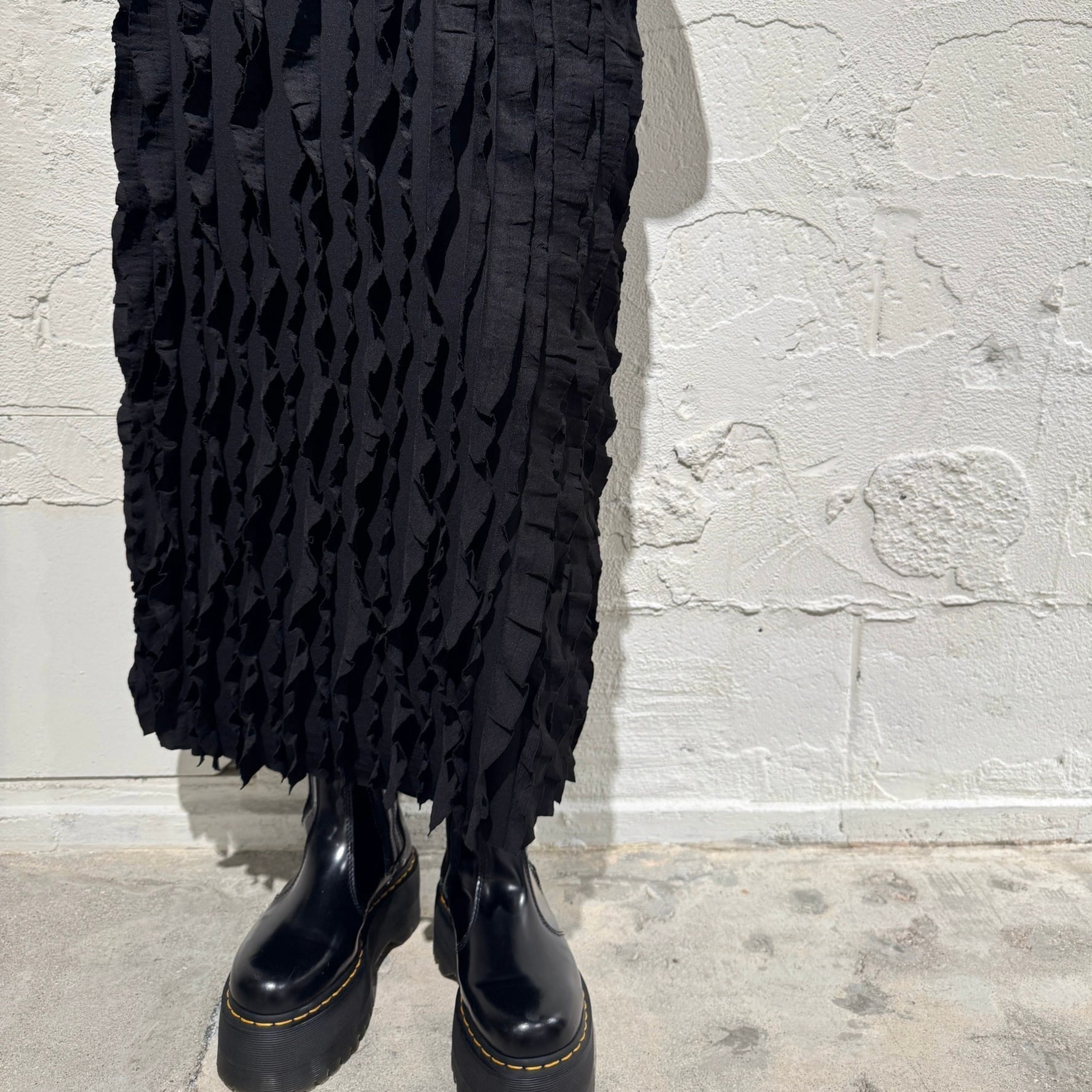 ✨26AW美品✨TRANOI トラノイ サンカット ボレロカーディガン ブラック TRANOI.offical STORE