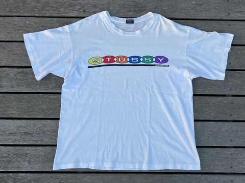 90s OLD STUSSY BILLIARDS TEE