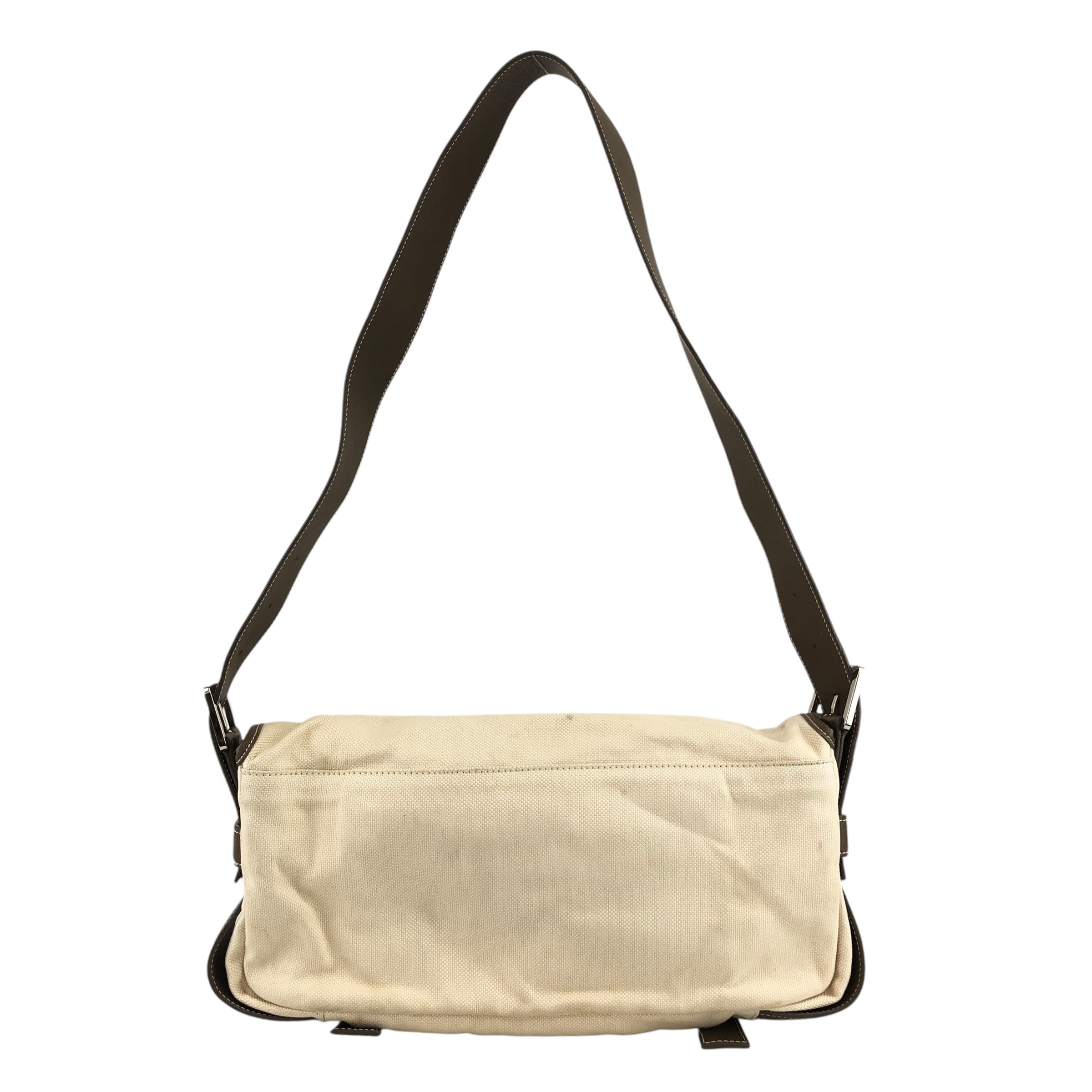 LOEWE ロエベ ヴィンテージ アナグラム キャンバス ショルダーバッグ LOEWE ロエベ ショルダーバッグ ベージュ アナグラム キャンバス ワン