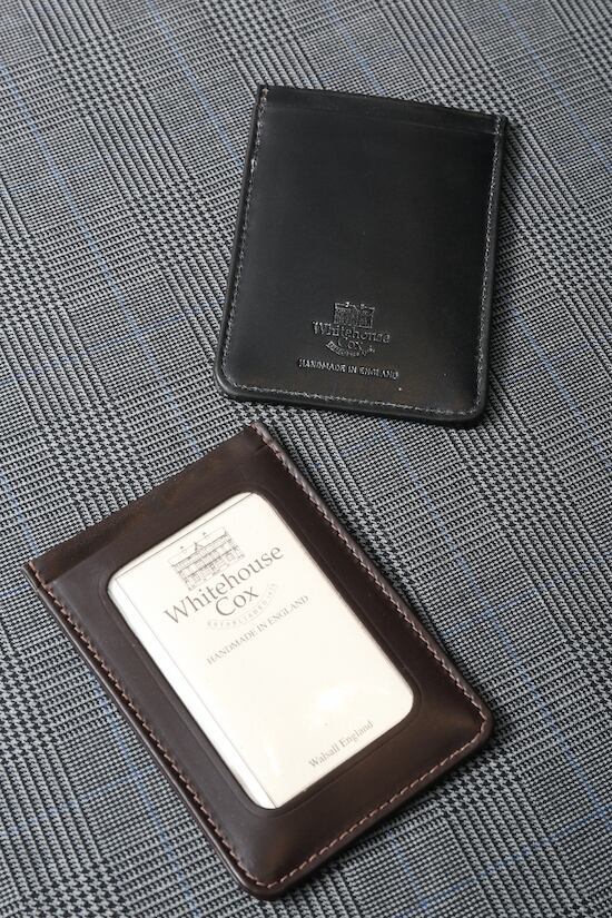 Whitehouse Cox トレインパスケース Whitehouse Cox S9905 TRAIN PASS CASE | STand