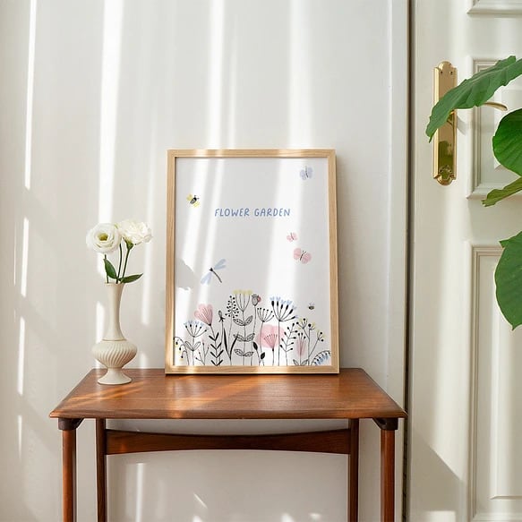北欧 花のポスター / i0622 / 花畑 インテリアポスター | Felicite