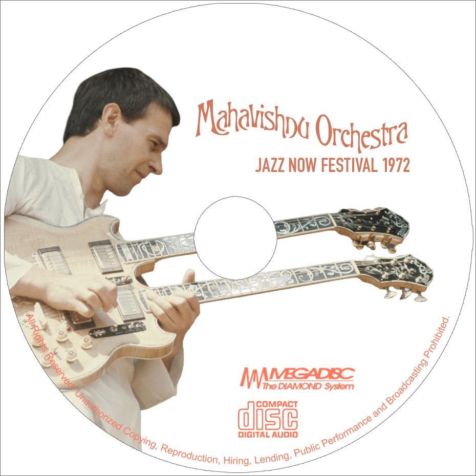 MAHAVISHNU ORCHESTRA / JAZZ NOW FESTIVALL 1972(2CDR)リマスター