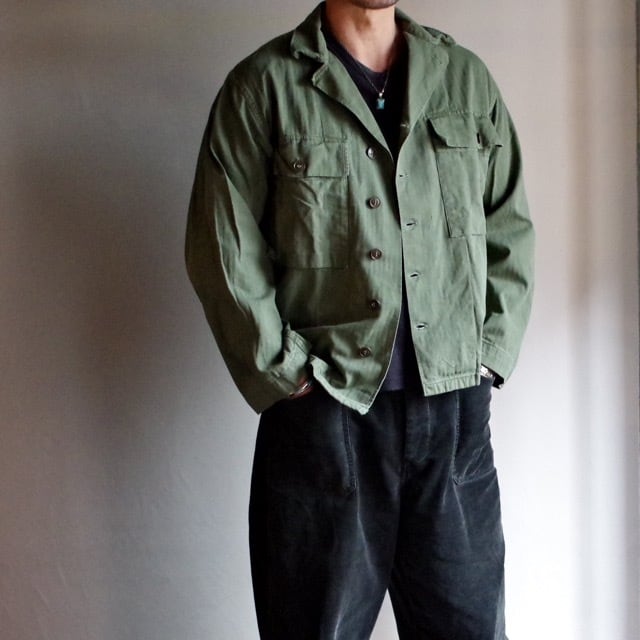 1940s US Army M-43 HBT Jacket 36R / M43 ヘリンボーンツイル