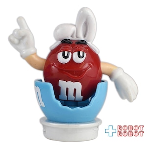 M&M's 2005 キャンディー・コンテナ フィギュア トップス 赤 イースター