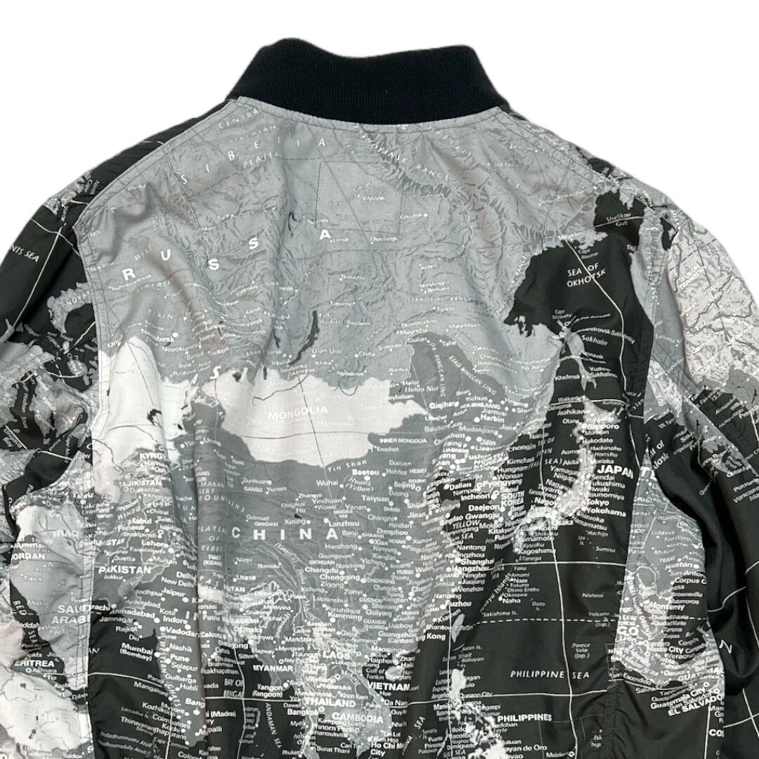 sacai World Map Blouson BLACK サイズ1