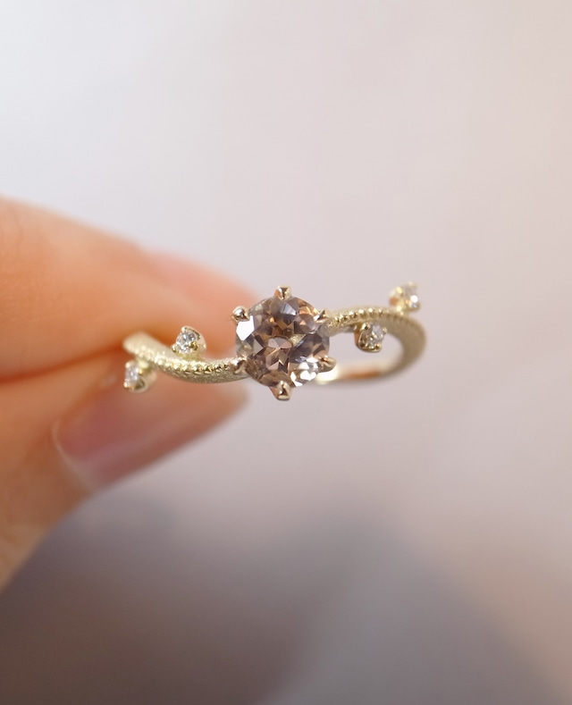 Morganite(モルガナイト) K18 Ring