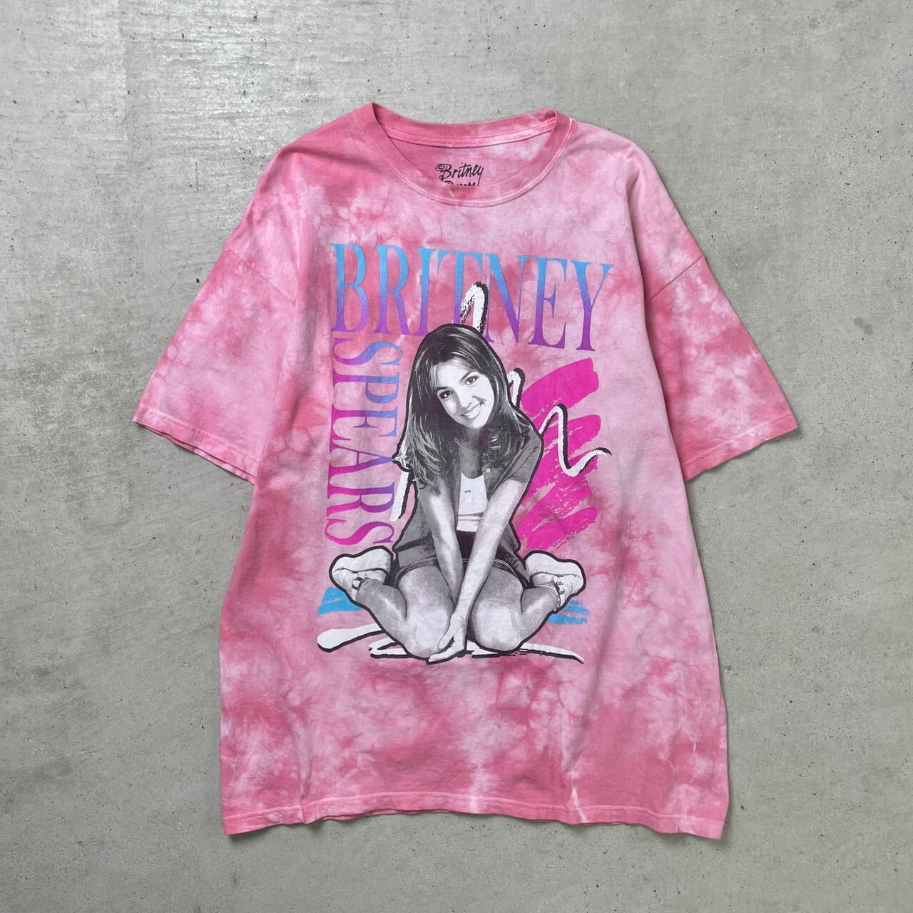M BRITNEY SPEARS パーカー タイダイ 紫 M BRITNEY SPEARS パーカー タイダイ 紫