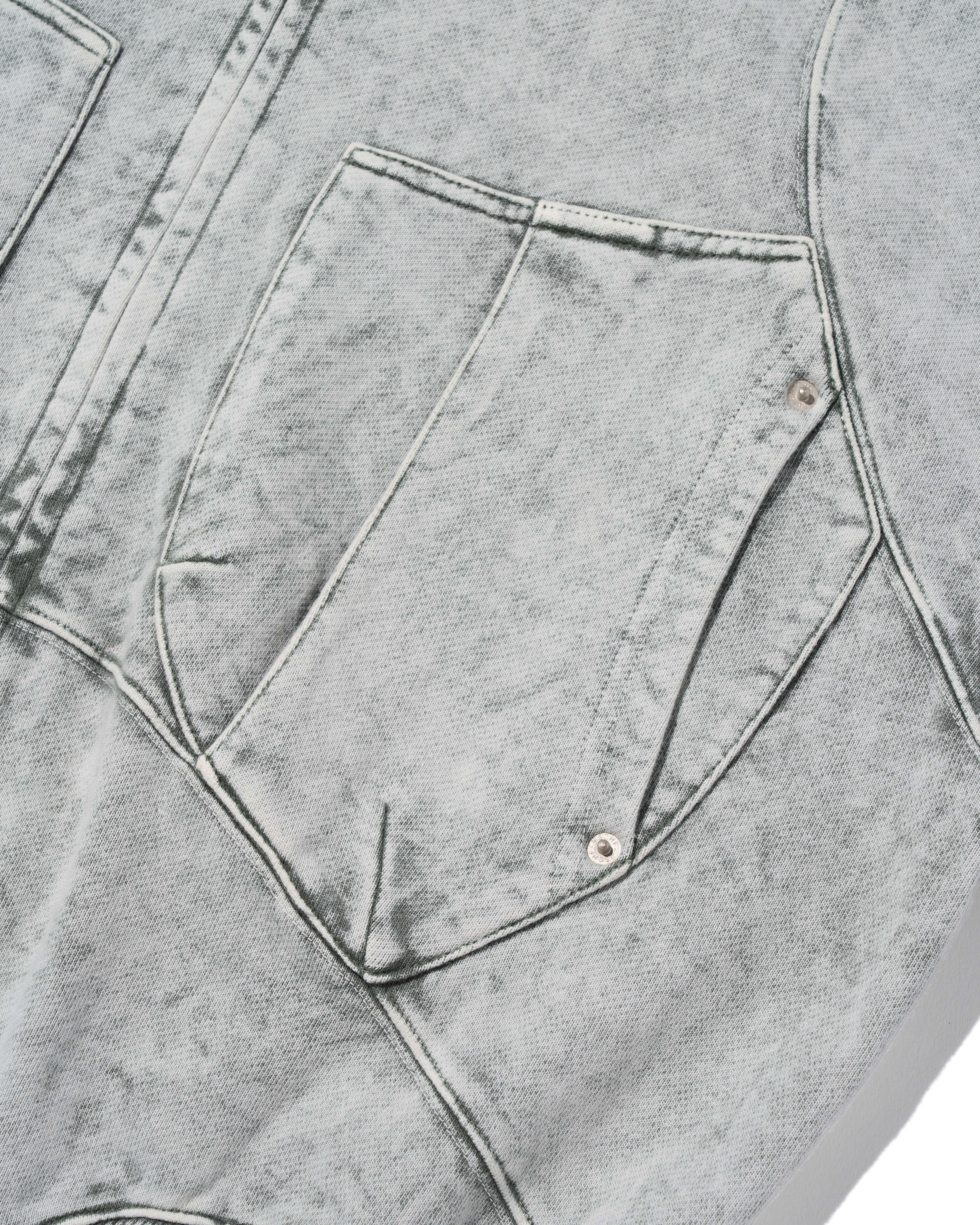 トップス MSCHF BIG POCKET HOODIE_BLEACHED KHAKI MSCHF] BIG POCKET HOODIE_BLEACHED KHAKI ミスチーフ 正規品 韓国