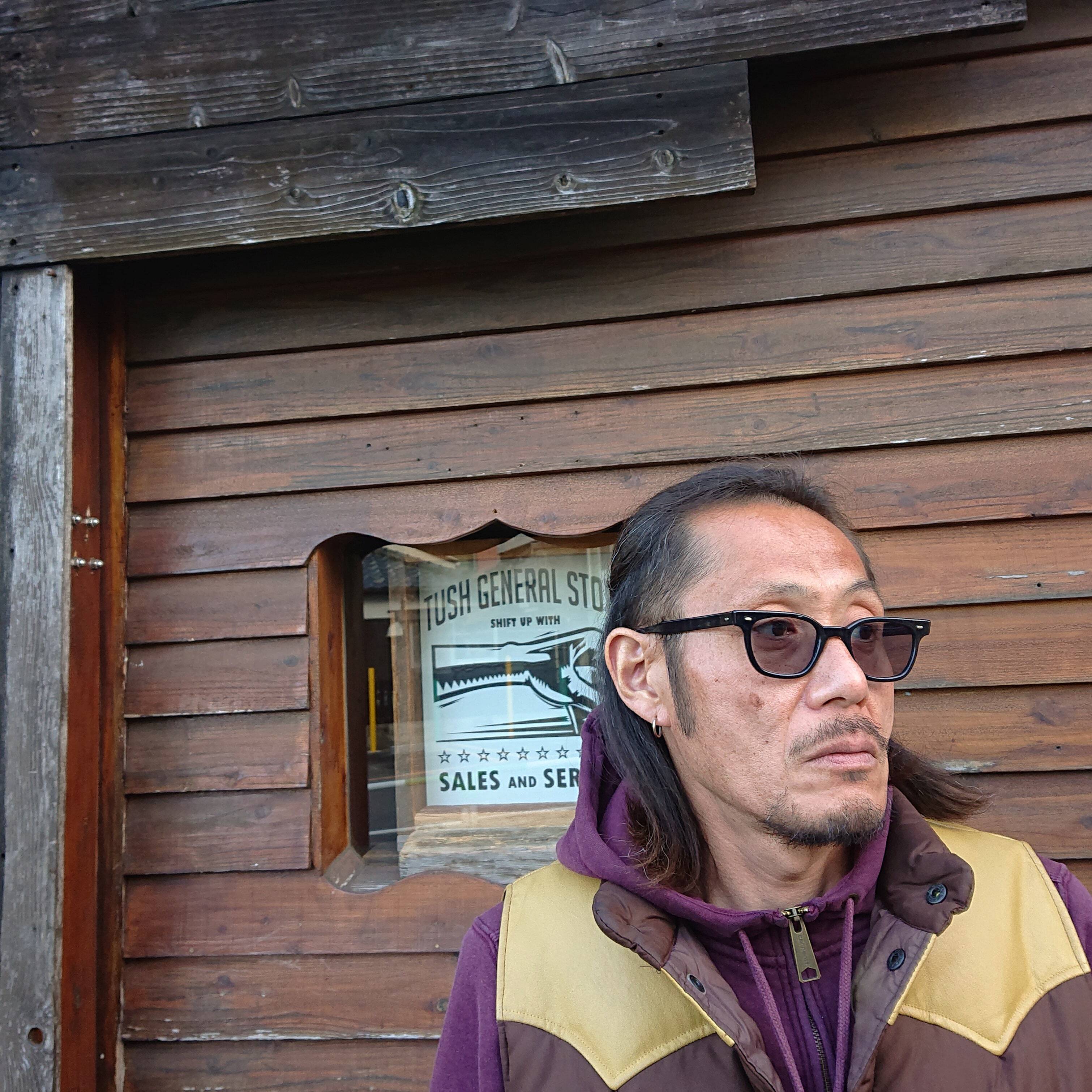 60-70's Prison Frame  Changing Lens 刑務所メガネ TUSH GENERAL STORE
