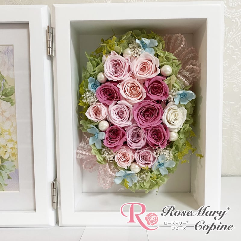 【楽天ランキング1位】パステルレインボーローズ ガラスドームギフト 楽天ランキング1位】パステルレインボーローズ ガラスドームギフト