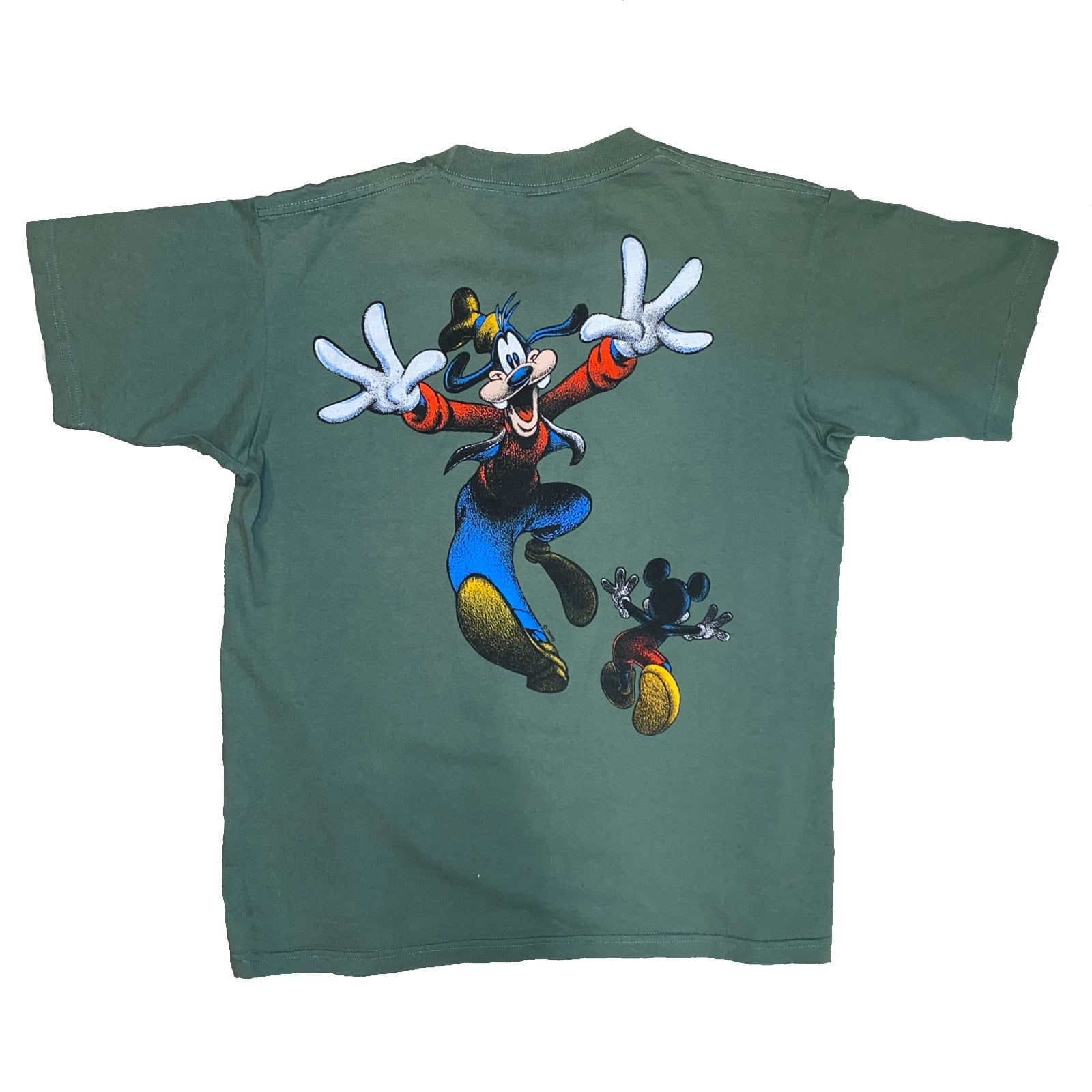 90s Disney Micky & Goofy tee ディズニー 90年代 Tシャツ | 古着屋 顏 ...