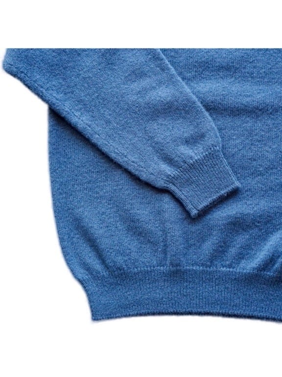 バトナー(BATONER) メンズ/BLUEFACE CREW NECK/GRAY BLUEカラー