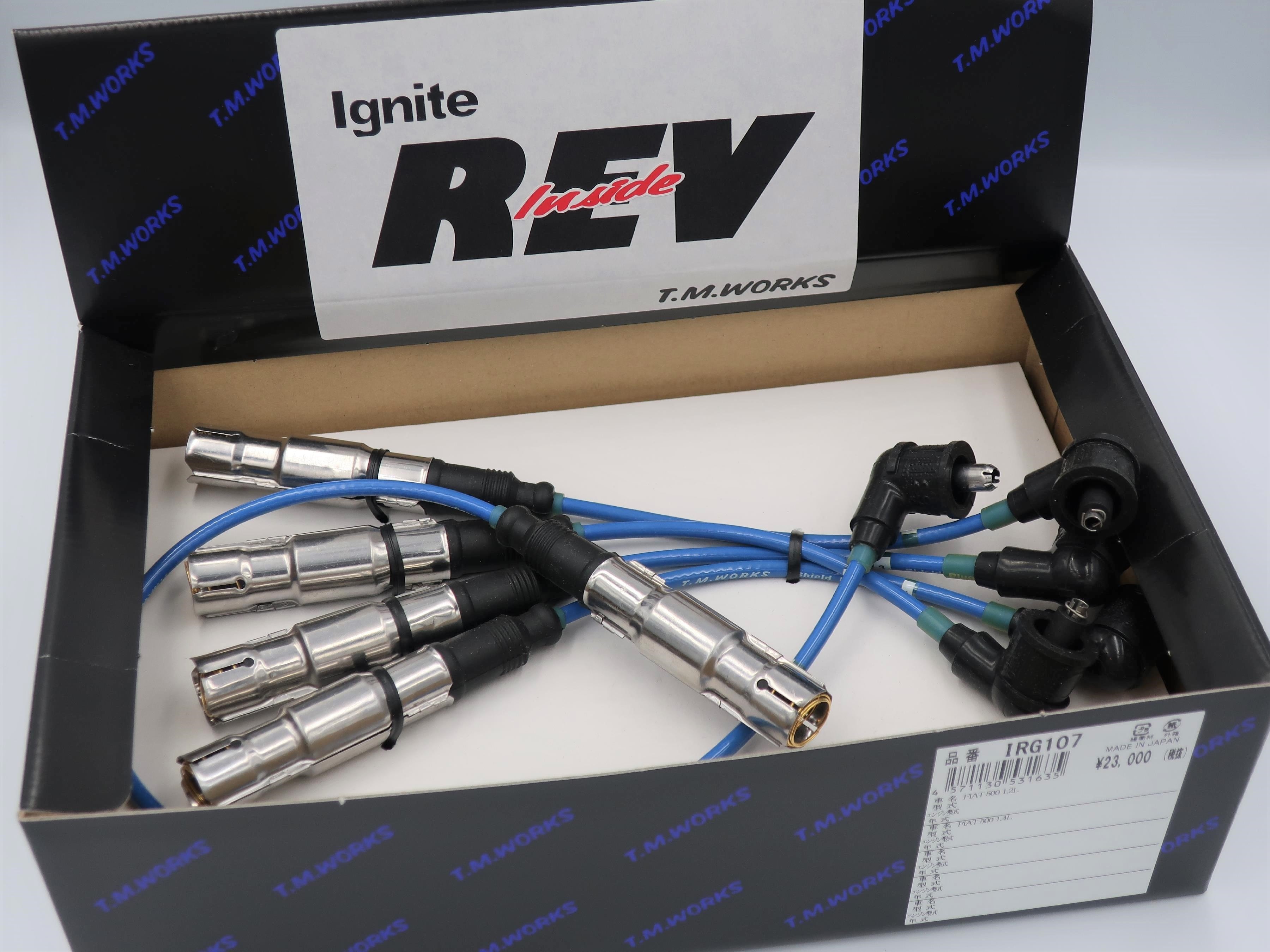 T.M.WORKS Ignite VSD alpha v FIAT向けハーネスセット品番