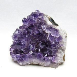アメジスト 原石 クラスター ウルグアイ産 アメシスト 紫水晶 置物 一点物 送料無料 182-5833