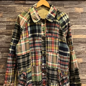 RALPH LAUREN REVERSIBLE PATCHWORK COAT