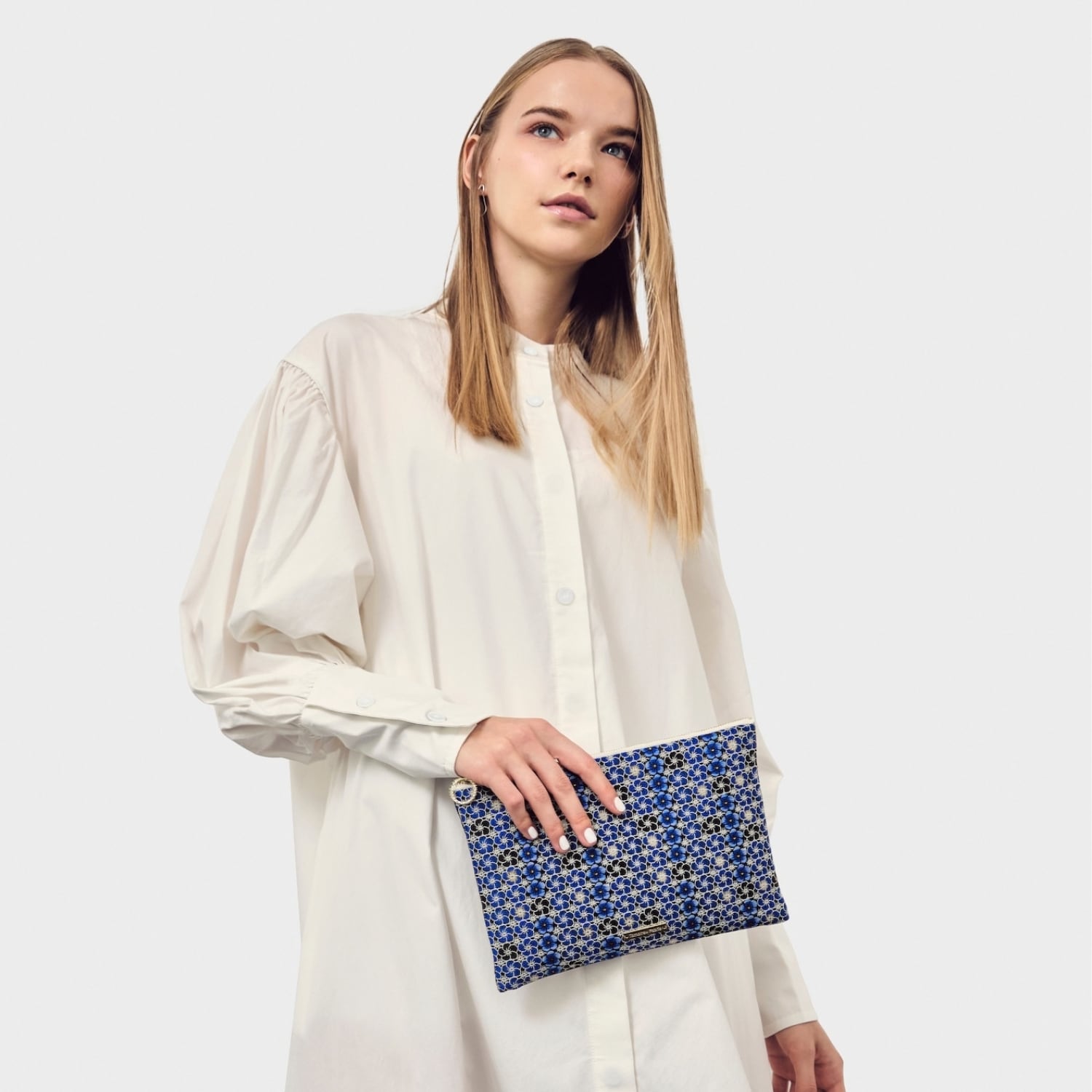 西陣織ミニクラッチバッグ NAMI / NMC19【人気商品】 | Tomorrow Fabric