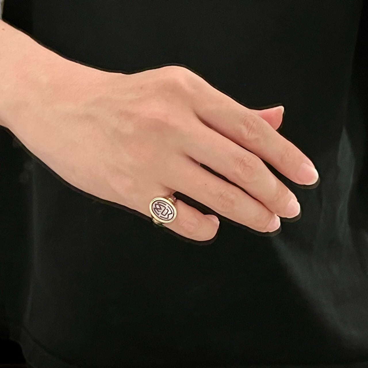 【早い者勝ち】希少　マルニ　大ぶり　ストーン　ビンテージ　アンティーク　リング VINTAGE TIFFANY & CO. Ethel Walker School 1941 Class Ring 14K Gold