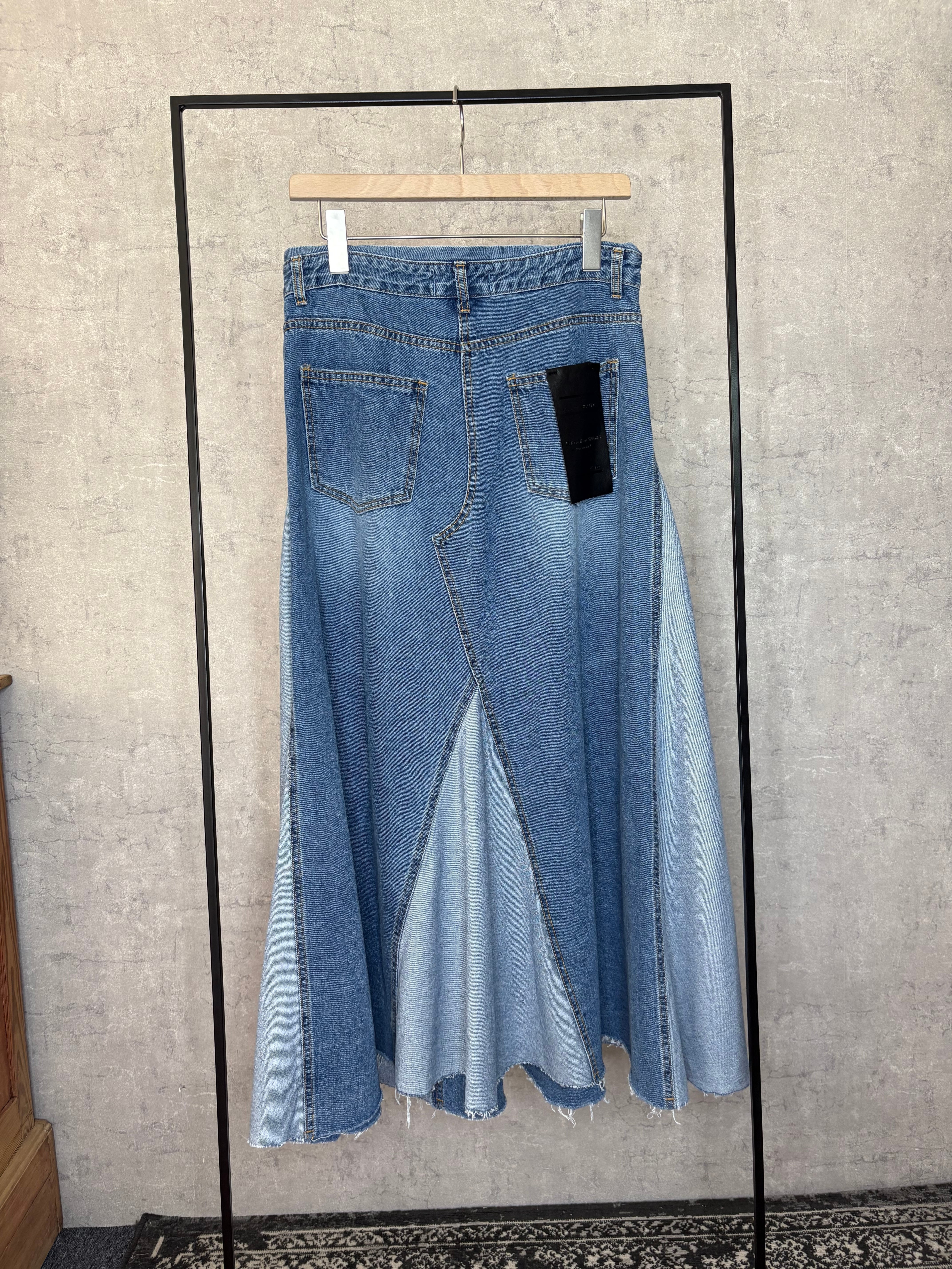 クラッシュフレアデニムスカート 214R503 | TRANOI.offical STORE