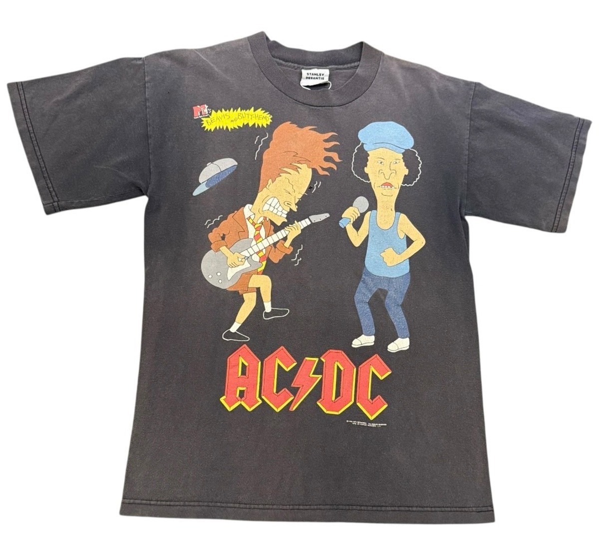 90s BEAVIS AND BUTT-HEAD Tee “AC/DC” | smife vintage