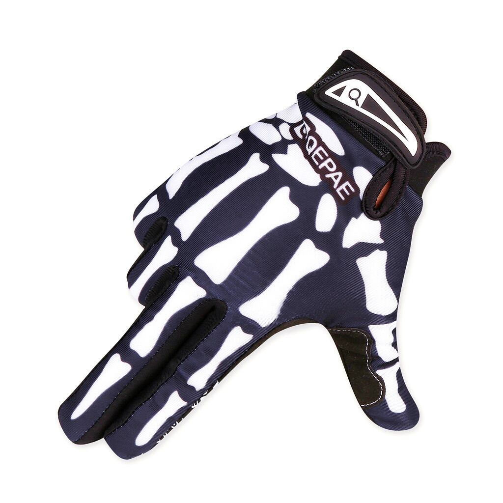 サイクリング グローブ スケルトン 手袋 防風 防寒 バイク