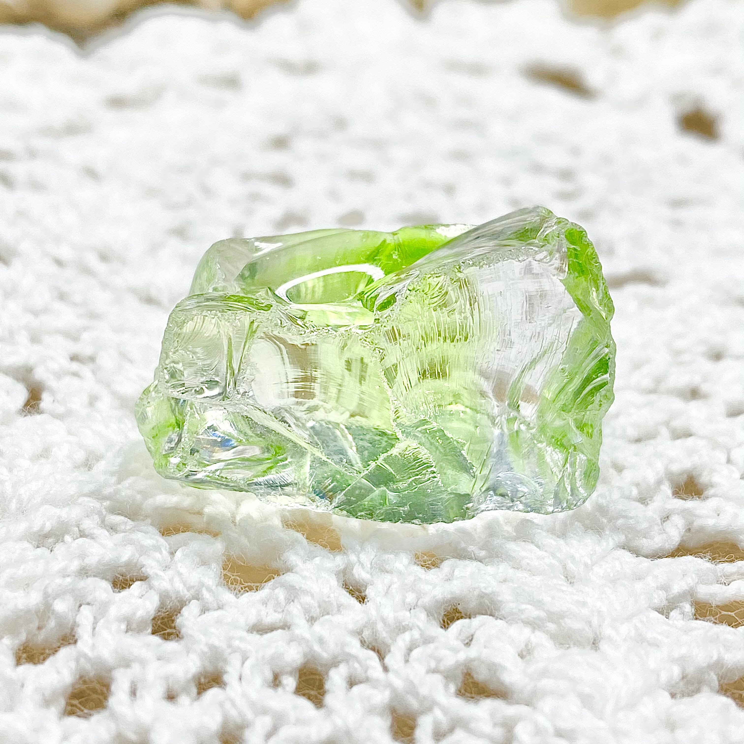 アンダラクリスタル シエラネバダ産 バイカラー グリーン ブルー