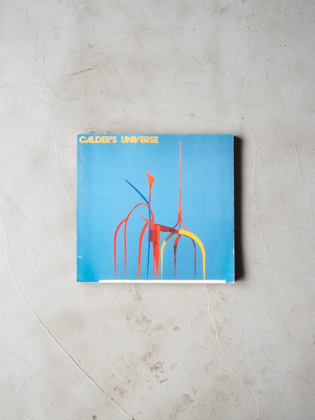 "Calder's Universe" ’70s vintage Art catalog book