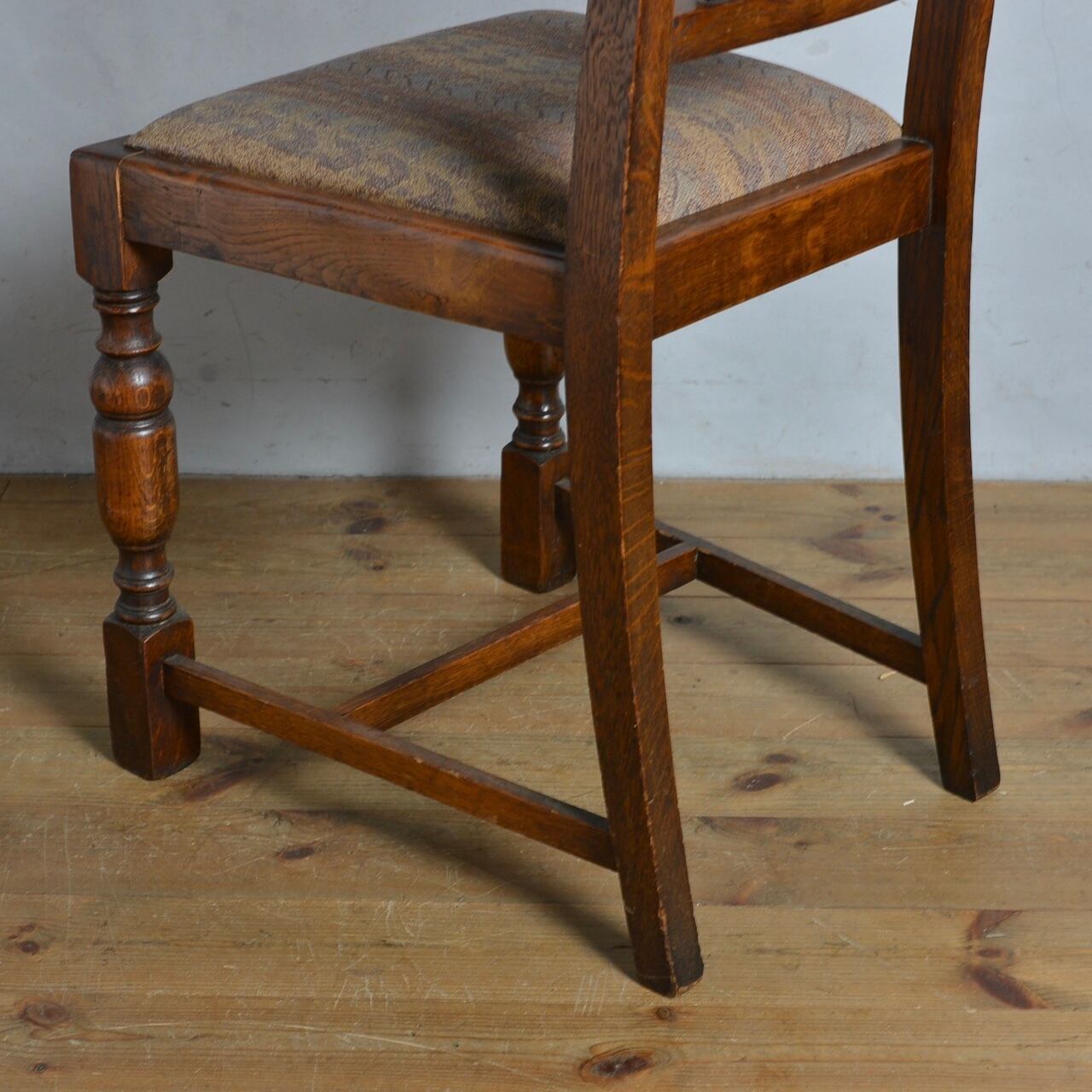 英国ヴィンテージ ダイニングチェア Dining Chair / ダイニングチェア 【B】〈椅子・オークチェア・デスク