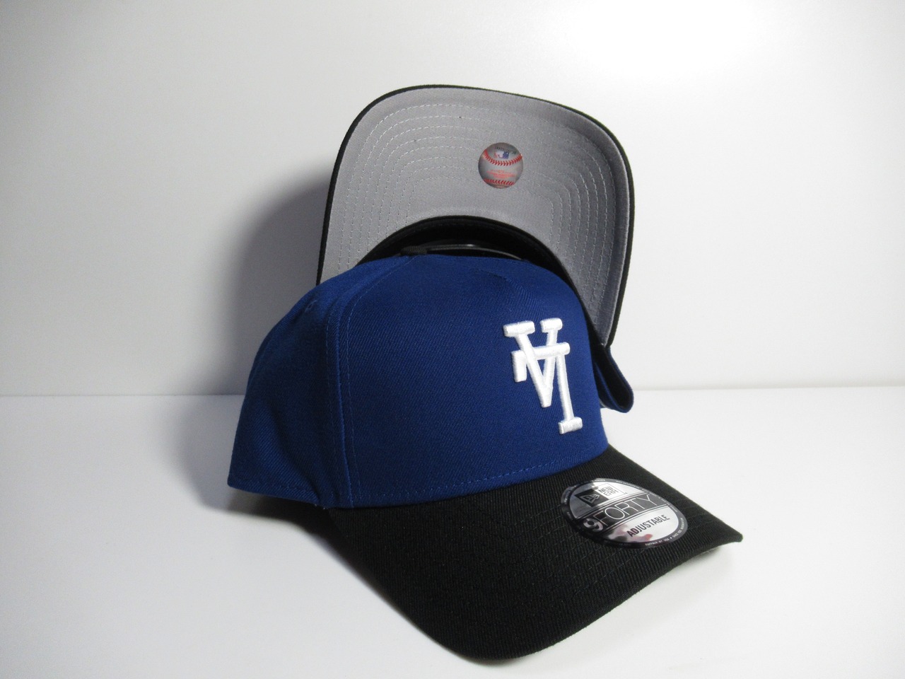 NEW ERA 9FORTY Adjustable A-Frame 　Los Angeles Dodgers ロサンゼルス・ドジャース　Blue×Black