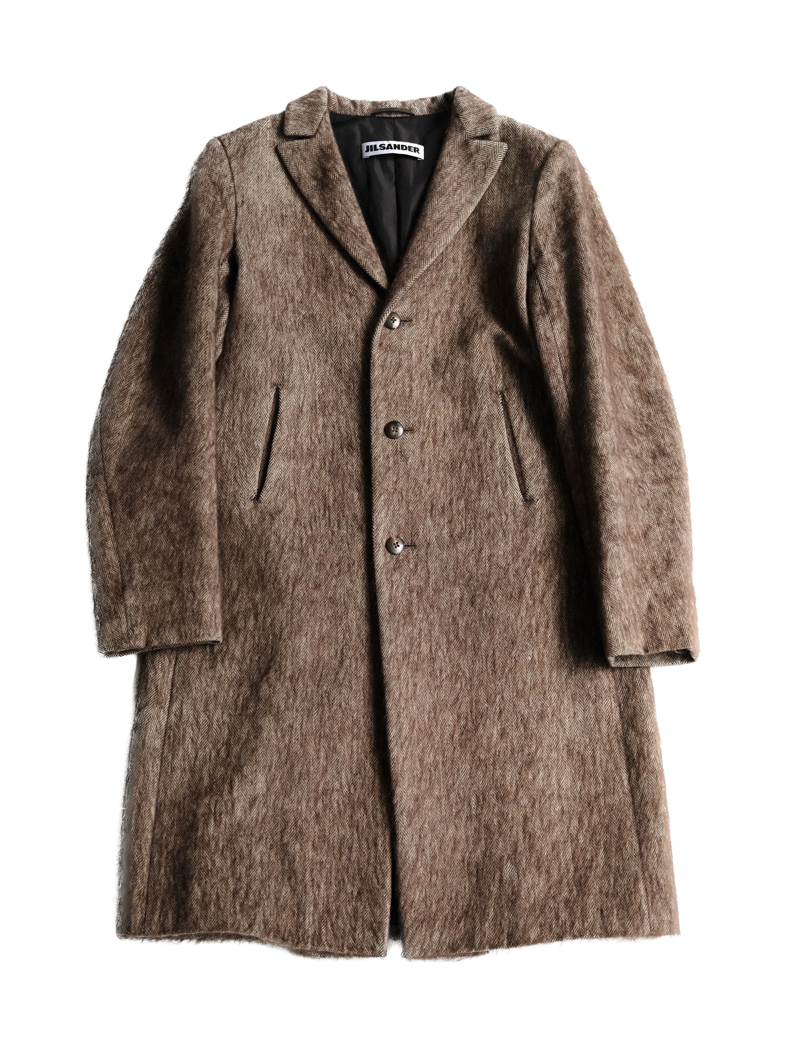 90's "JIL SANDER" Mohair Coat recollection vintage