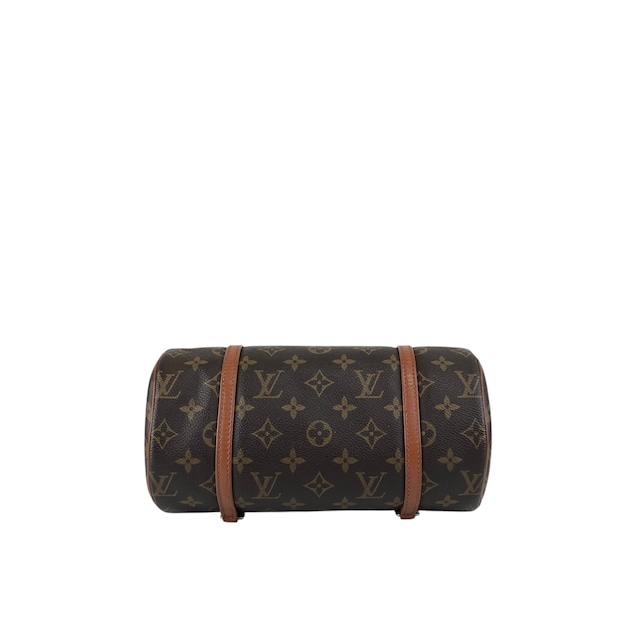 LOUIS VUITTON ルイヴィトン パピヨン26 モノグラム ハンドバッグ ブラウン レザー ロールバッグ vintage ヴィンテージ オールド dwmmh5