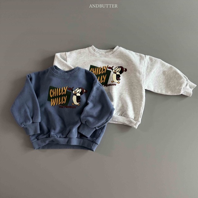 ペンギンウォーマートレーナー ※ジュニアsize 【andbutter】