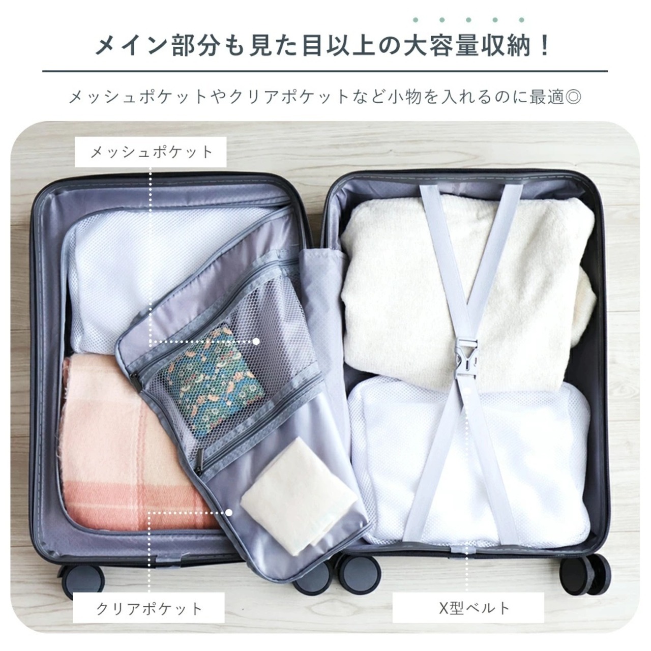 機内持ち込みスーツケース l5hm009