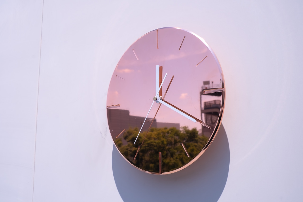 ひかりを楽しむ掛け時計260 /「朝焼け」