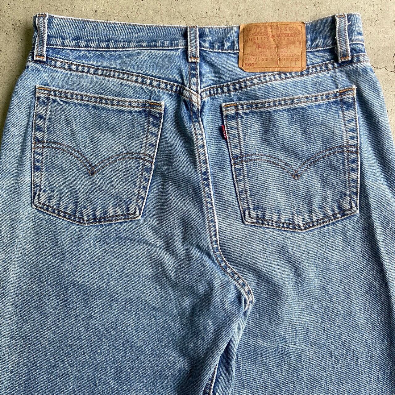 USA製 90年代 Levi's リーバイス 560 テーパードデニムパンツ ワイド