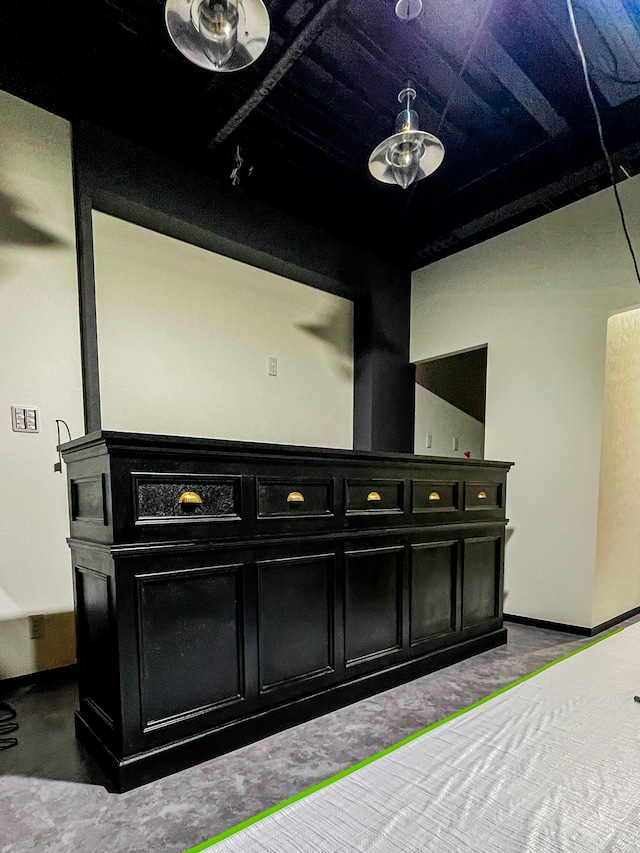 理容室向け受付カウンター73 (ブラック・大きなレジカウンター)W2400 美容室向け店舗什器