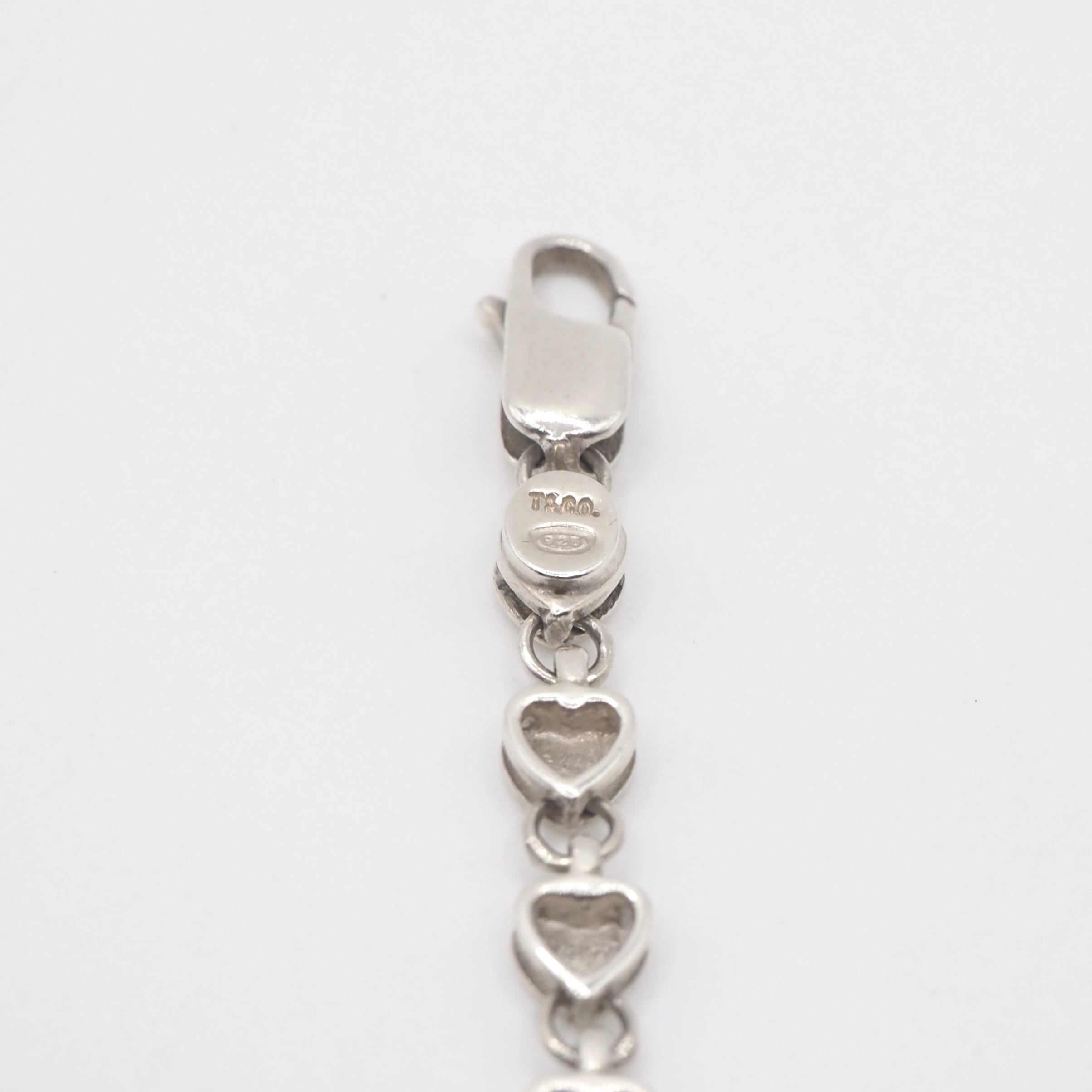 【美品】ティファニー パフ ハート ブレスレット 　シルバー 925 オールド Tiffany&Co. パフハート ブレスレット シルバー925 ティファニー