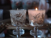 botanical aroma candle - platina-