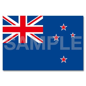 世界の国旗ポストカード ＜オセアニア＞ ニュージーランド Flags of the world POST CARD ＜Oceania＞ New Zealand